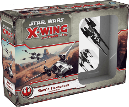 Star Wars: X-Wing Miniatures Game – Saw’s Renegades Expansion Pack