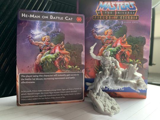 Masters of The Universe: Fields of Eternia The Board Game – He-Man and Battle Cat